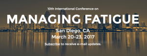 International Conference on Managing Fatigue logo