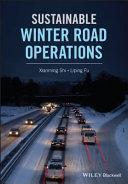 Book cover - Sustainable Winter Road Operations