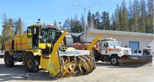 Driver Assistance System installed on snowblower and snowplow