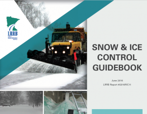 Snow and Ice Control Guidebook cover