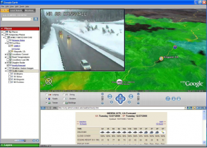 Sample snow fighter information system screen capture
