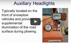 Clear Roads - Use of Equipment Lighting During Snowplow Operations