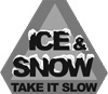 Ice & Snow logo grayscale