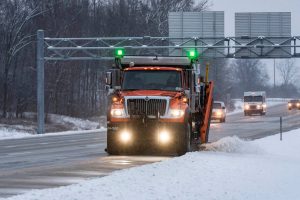 plow truck warning lights