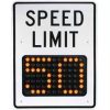 Variable speed limit sign